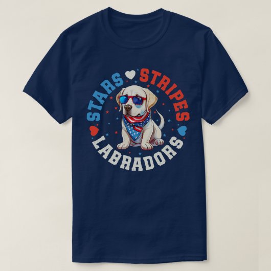 Labrador Dog T-shirt (Design voorkant)