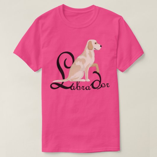 Labrador Dog T-shirt (Design voorkant)