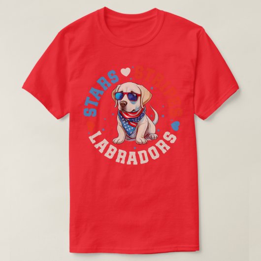 Labrador Dog T-shirt (Design voorkant)