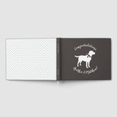 Labrador Dog Theme Baby shower Genderneutraal Gastenboek (Volledig)