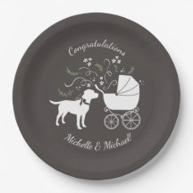 Labrador Dog Theme Baby shower Genderneutraal