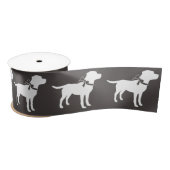 Labrador Dog Theme Baby shower Genderneutraal Satijnen Lint (Spoel)