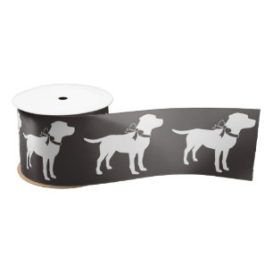 Labrador Dog Theme Baby shower Genderneutraal Satijnen Lint