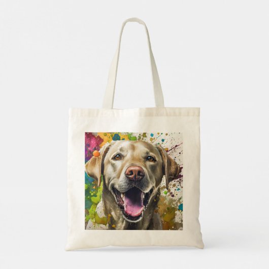 Labrador Dog Tote Bag (Achterkant)