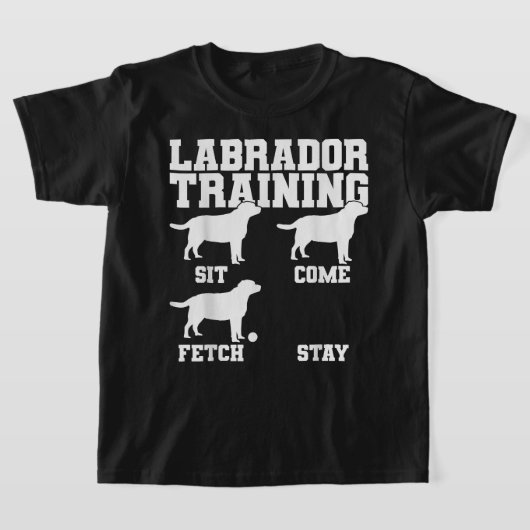 Labrador Dog Trainer T-shirt (Laagn)