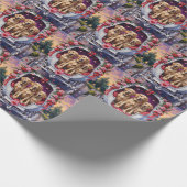 Labrador Dog Valentine's Day  Cadeaupapier (Hoek)