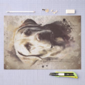 Labrador Dog Waterverf Tissuepapier (Craft)