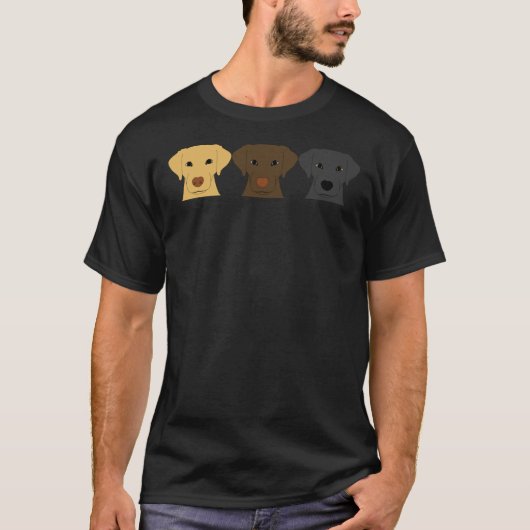 Labrador Dogs T-shirt (Voorkant)