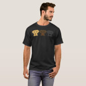 Labrador Dogs T-shirt (Voorkant volledig)