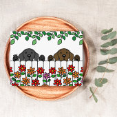 Labrador Duo die je Briefkaart ziet