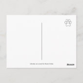 Labrador Duo die je kijkt Dank je Briefkaart (Achterkant)