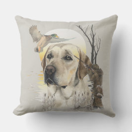 Labrador, eendenjacht buitenkussen