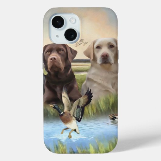 Labrador, eendenjacht Case-Mate iPhone case (Achterkant)
