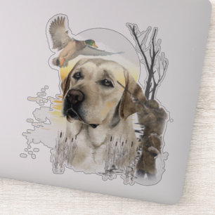 Labrador, eendenjacht sticker