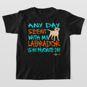 Labrador Elke dag doorgebracht met mijn Lab Yellow T-shirt