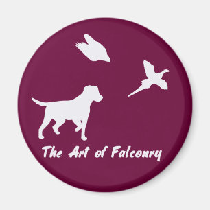Labrador en Falconry Magneet