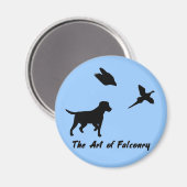 Labrador en Falconry Magneet (Voorkant / Achterkant)
