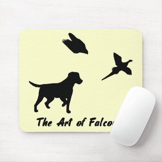 Labrador en Falconry Muismat (Met muis)