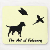 Labrador en Falconry Muismat (Voorkant)