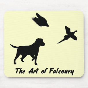 Labrador en Falconry Muismat