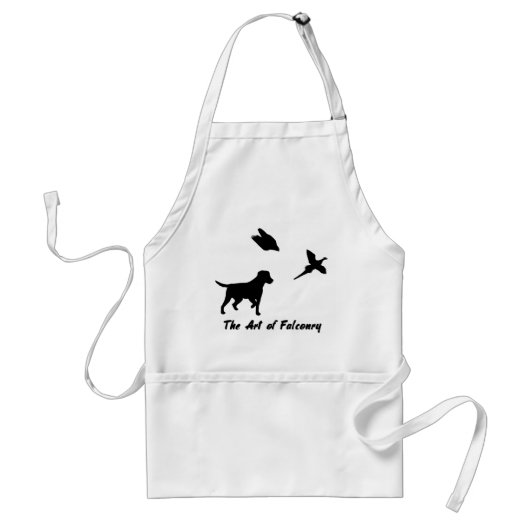 Labrador en Falconry Standaard Schort (Voorkant)