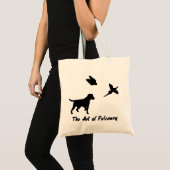 Labrador en Falconry Tote Bag (Voorkant (product))