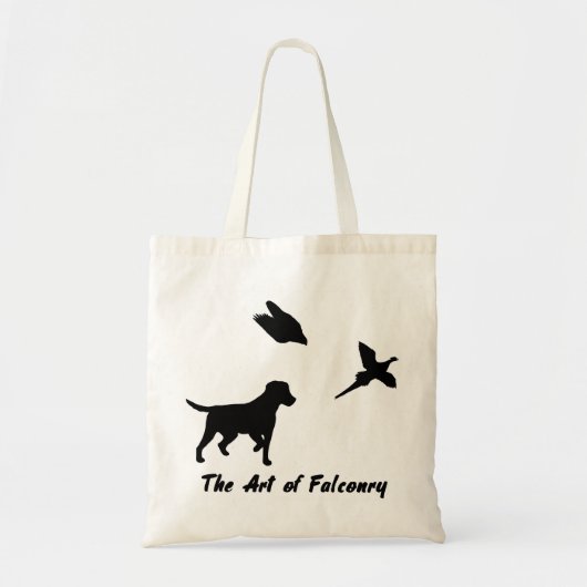 Labrador en Falconry Tote Bag (Voorkant)