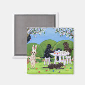 Labrador- en paaseieren magneet (Voorkant / Achterkant)