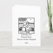 Labrador en papa kaart (Achterkant)