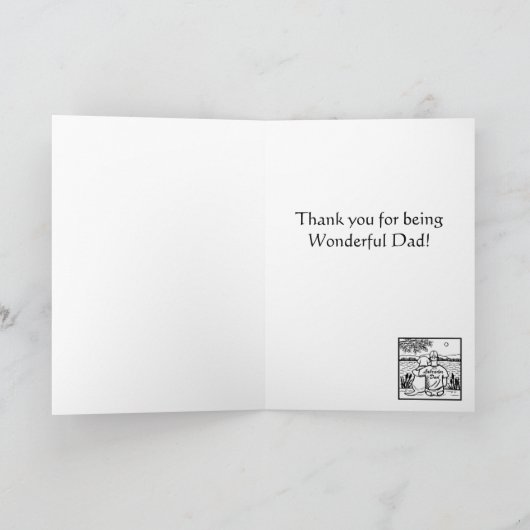 Labrador en papa kaart (Binnen)