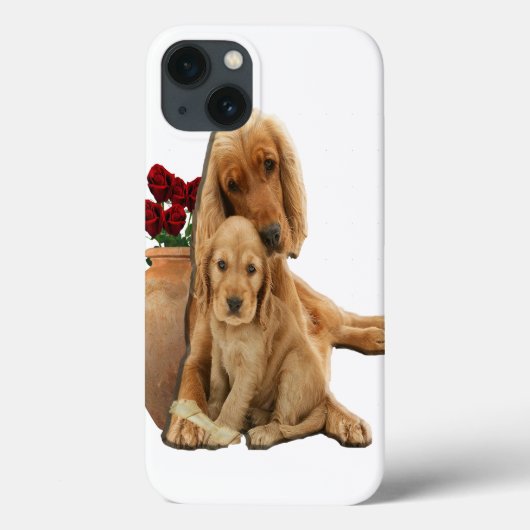 Labrador en puppies Case-Mate iPhone case (Achterkant)
