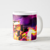 Labrador en vuurtoren grote koffiekop (Voorkant rechts)