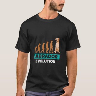LABRADOR EVOLUTION Labrador Retriever Funny Dog Ow T-shirt