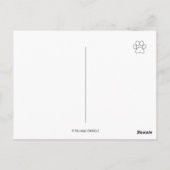 Labrador Family Picnic Briefkaart (Achterkant)