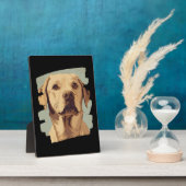 Labrador Fotoplaat (Zijkant)