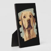 Labrador Fotoplaat (Zijkant)