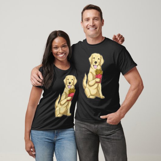 Labrador friet t-shirt (Unisex)