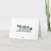 Labrador - Geel - Go Fetch! Kaart (Achterkant)