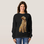 Labrador geel opzoeken trui (Voorkant volledig)
