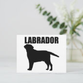 Labrador Gifts! Briefkaart (Staand voorkant)