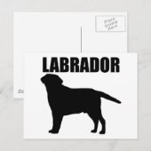 Labrador Gifts! Briefkaart (Voorkant / Achterkant)