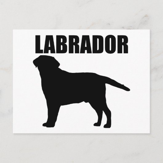 Labrador Gifts! Briefkaart (Voorkant)