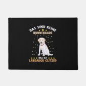Labrador Glitter Deurmat (Voorkant)