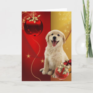 Labrador Golden Retriever Kerst Kaarten