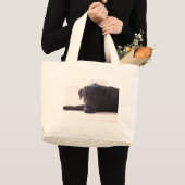 labrador grote tote bag (Voorkant (product))
