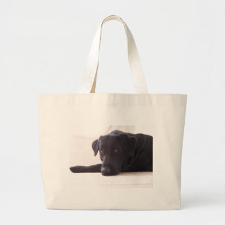 labrador grote tote bag