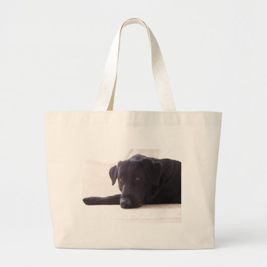 labrador grote tote bag (Voorkant)