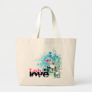 Labrador Grote Tote Bag