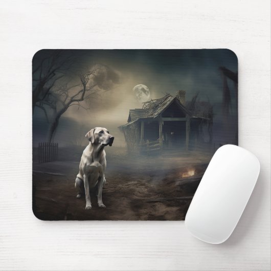 labrador halloween eng muismat (Met muis)