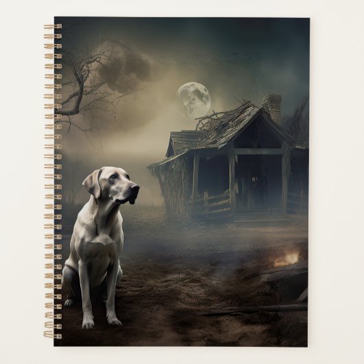 labrador halloween eng planner (Voorkant)